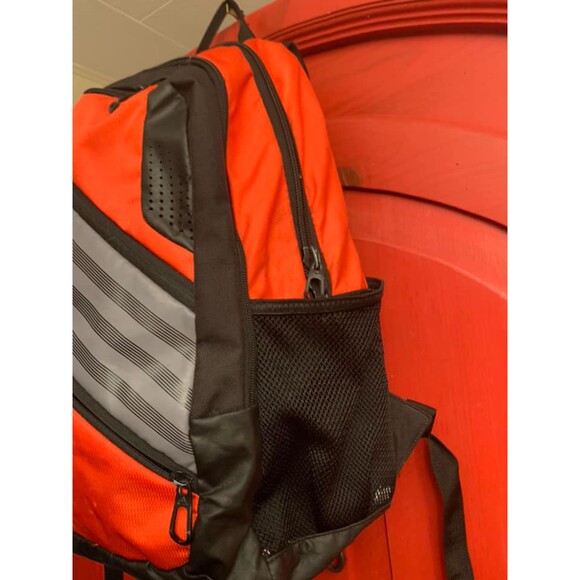 Adidas Climacool Backpack Red Black Computer & Tablet Pockets Load Springs EUC - Picture 5 of 6